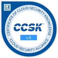 CCSK: Certificate of Cloud Security Knowledge (CSA)